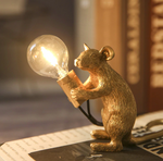 Cute Mouse Lamp [White or Gold]