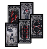 Black and Red Dark Tarot Card Set