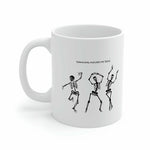 Skeletons Dancing Mug