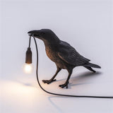 Crow Lamp Wall Table Upright